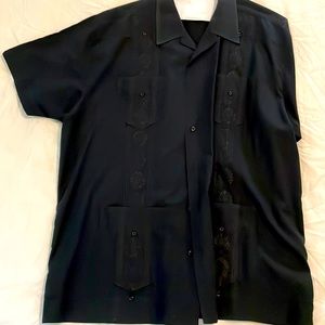 Black Cuban Shirt